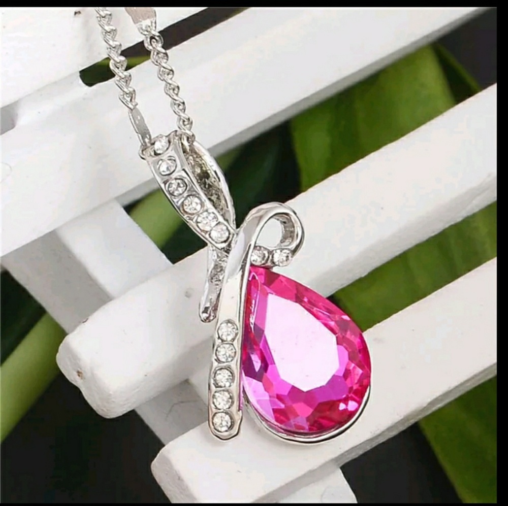 Pink necklace
